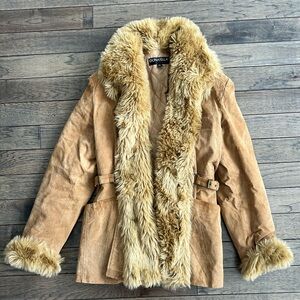 Dona Tella Sport Penny lane Leather Coat